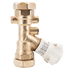 LegendConnect Forged Brass Balancing Valve Body without Flow Meter