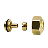 PEX Tube Connector, Pair; for M-8000 & M-8200 Brass Manifolds
