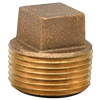 Cast Bronze Square Head Plug