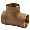 Wrot Copper Drain-Waste-Vent Tee