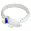 LDPE Plastic Tube for Dishwasher Installations with Turn-N-Loc Ball Valves & Fittings