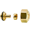 PEX Tube Connector, Pair; for M-8100 Engineered Plastic Manifolds