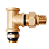 Forged Brass Expansion Tank/Fill Valve Tee