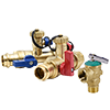 LegendPress No Lead Forged Brass Tankless Water Heater Valve Kit with Pressure Reducing Valve