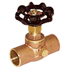 No Lead Forged Brass Stop and Waste Valve