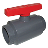 UPVC Two-Piece Ball Valve with E-Z Turn Tee Handle