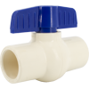 CPVC Compact-Pattern Ball Valve with Tee Handle