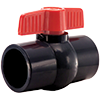 ABS Compact-Pattern Ball Valve with Tee Handle