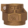 CTS Pack Joint Nut Kit with Clamp Bolt, Anti-Friction Ring, and Gasket for Water Service Fittings