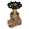 No Lead Forged Brass Gate Valve with Drain