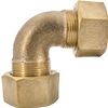 No Lead Cast Bronze Water Service Ring Compression Quarter-Bend