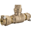 No Lead Cast Bronze Water Service CTS Pack Joint Curb Stop Valve