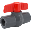 NSF Listed UPVC Compact-Pattern Ball Valve with Tee Handle