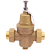 No Lead Cast Brass Pressure Reducing Valve Kit with Brass Bonnet & FNPT Union Adapters