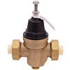 No Lead Cast Brass Pressure Reducing Valve Kit with Brass Bonnet & CPVC Union Adapters