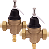 No Lead Cast Brass Pressure Reducing Valve Kit with Thermoplastic Bonnet, CPVC Union Adapters, & MNPT Relief Valve