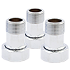 MNPT Adapter & Union Nut for T-45NL & T-46NL Thermostatic Mixing Valves, Pack of 3