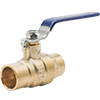 No Lead DZR Forged Brass Full Port Ball Valve with Stainless Steel Trim