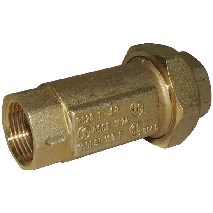 115-104NL 3/4" LEAD FREE BRASS  DUAL CHECK LEGEND 25/BX
